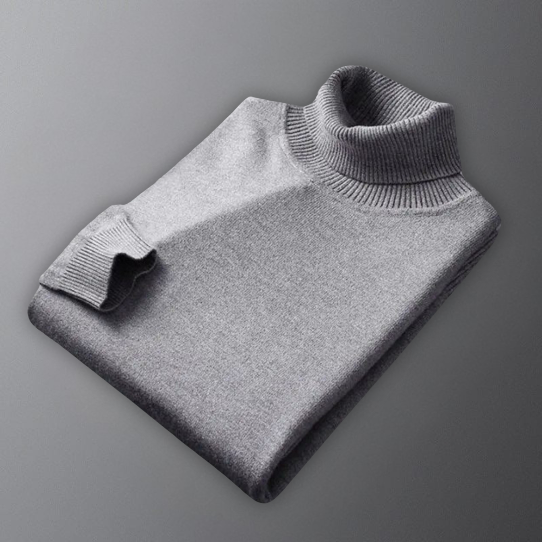 Lunhals | Eksklusiv Cashmere Rullekrav